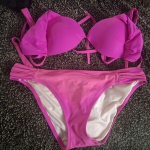 Vibrant Pink Bikini Set